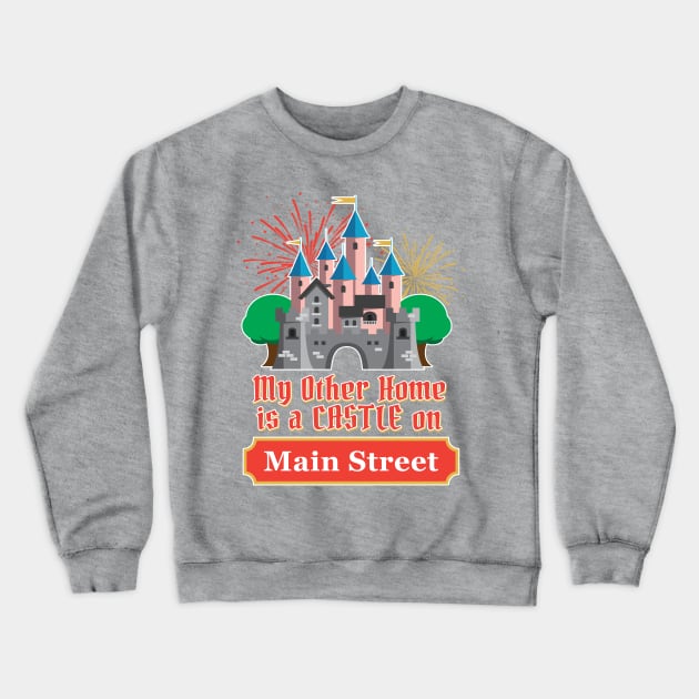 My other home is a castle Crewneck Sweatshirt by BearAtoll